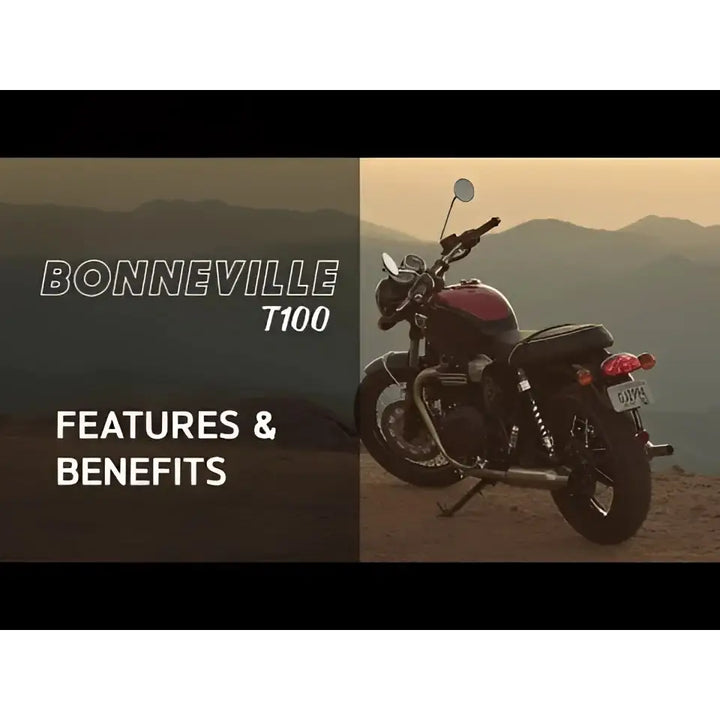 Triumph Bonneville T100 2026 - Leks Motor as