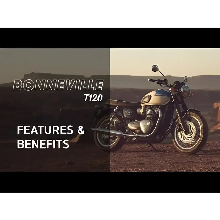 Triumph Bonneville T120 Black 2026 - Leks Motor as