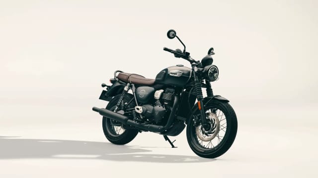 Triumph Bonneville T40 Black 2027 – offisielt studiobilde