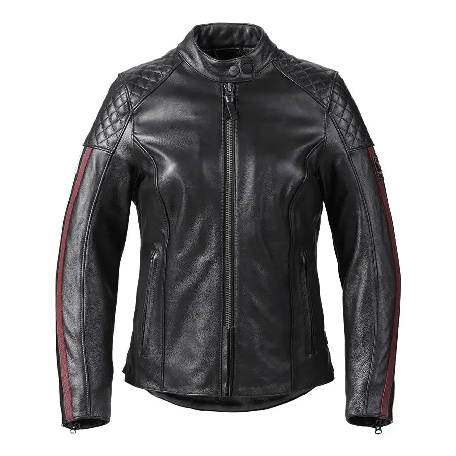 Triumph Braddan sport, Skinnjakke (Dame) - Leks Motor as
