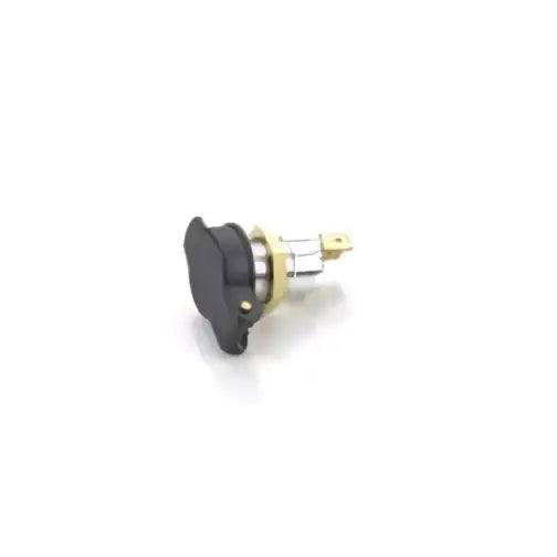 Black plastic car air intake valve with gold-colored metal parts for triumph ekstra strømuttak 12 v atv-er og utv-er tilhenger