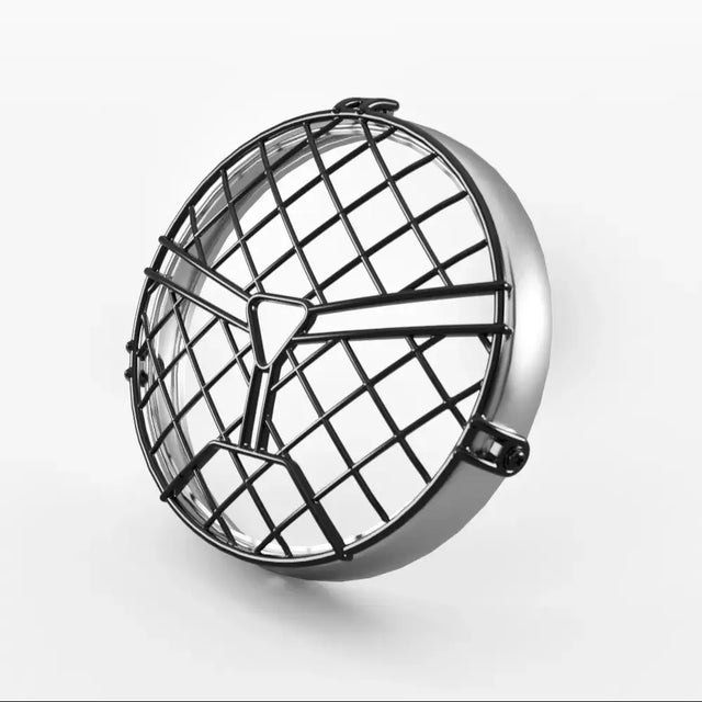 Triumph frontlyktgrill i svart metallnett med kromramme for atv-er og utv-er til tilhenger speed 400