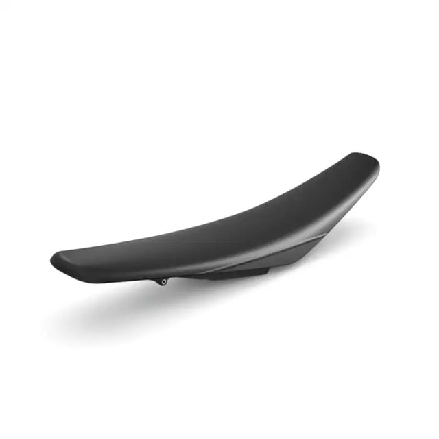 Black sleek triumph lavt sete motorcycle seat with smooth contoured design and matte finish
