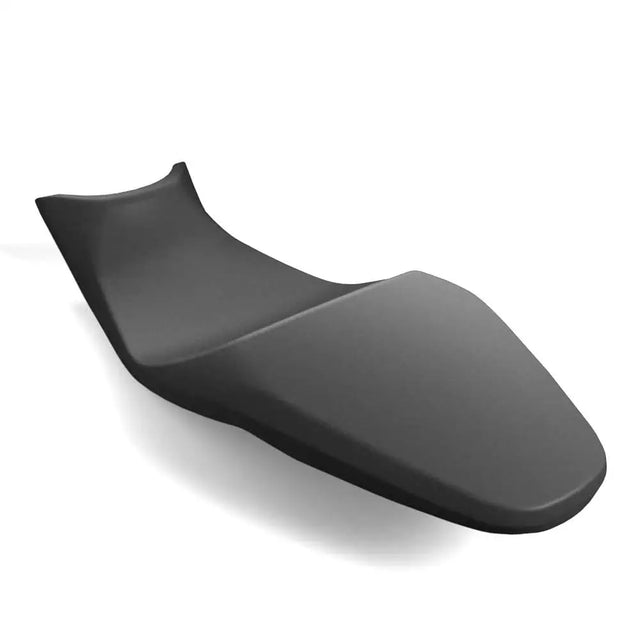 Black matte triumph lavt komfortsete for tiger sport 660 med jevn, konturert design og komfortabel form