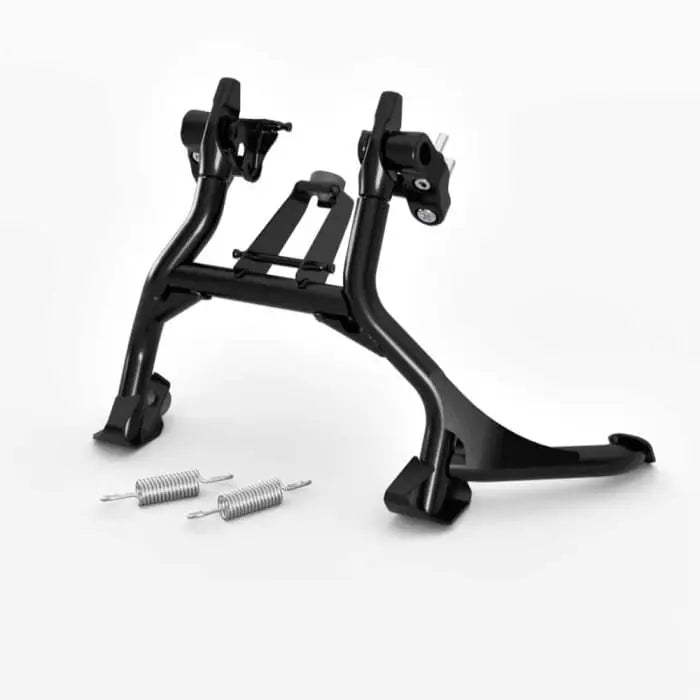 Sort metall triumph midtstøtte med justerbare ben og fjærmekanisme for scrambler 1200 x til atv-er og utv-er