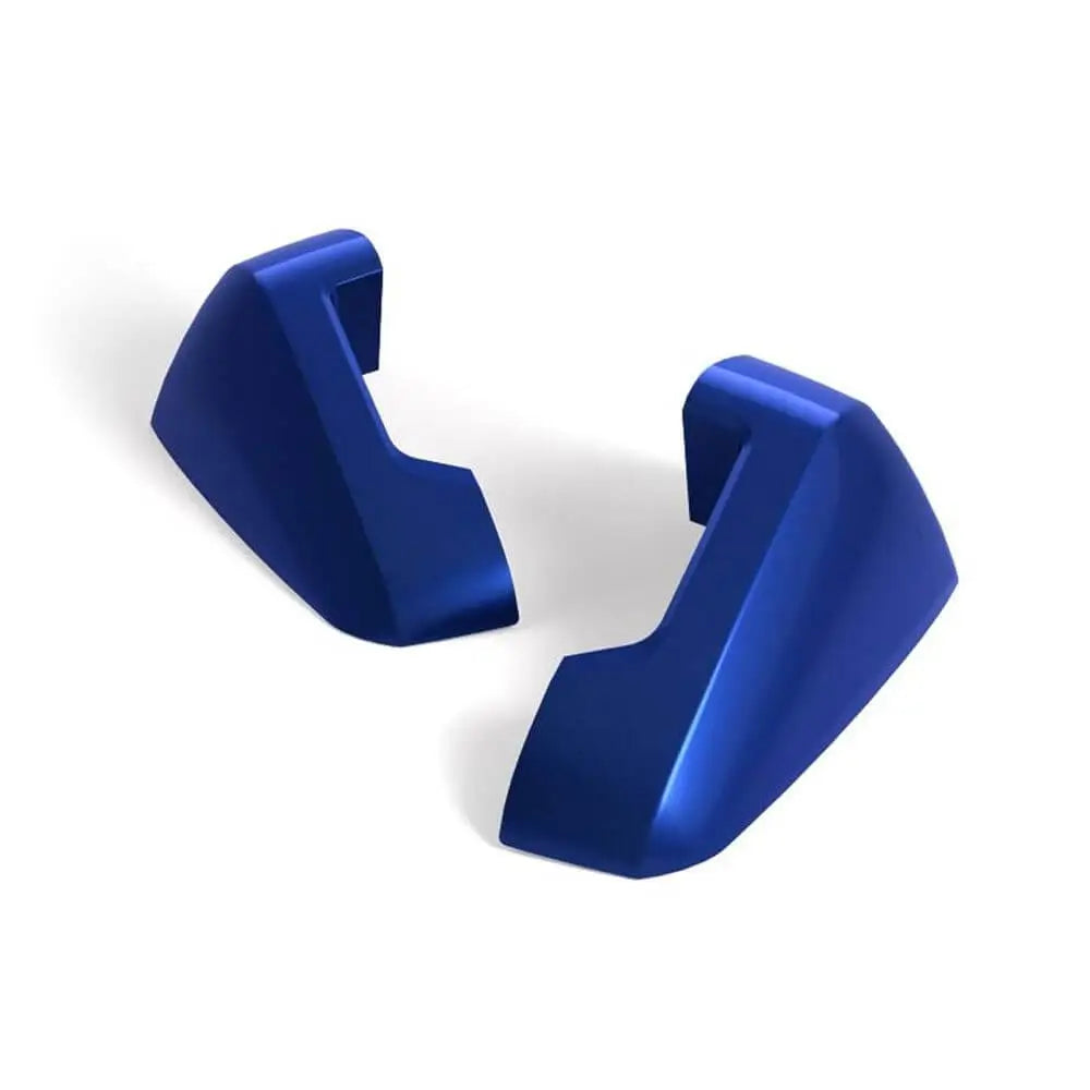 Blue metallic handle grips for triumph pannier infill kit lucerne blue for tiger sport and atv-er og utv-er