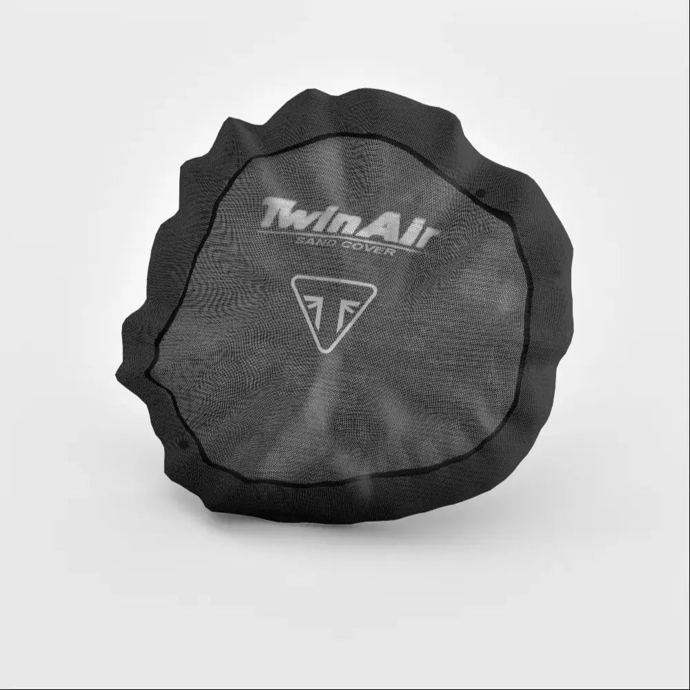 Black twinair tankdeksel med mesh i midten og sydd kant for triumph sandtrekk til atv-er og utv-er tilhenger