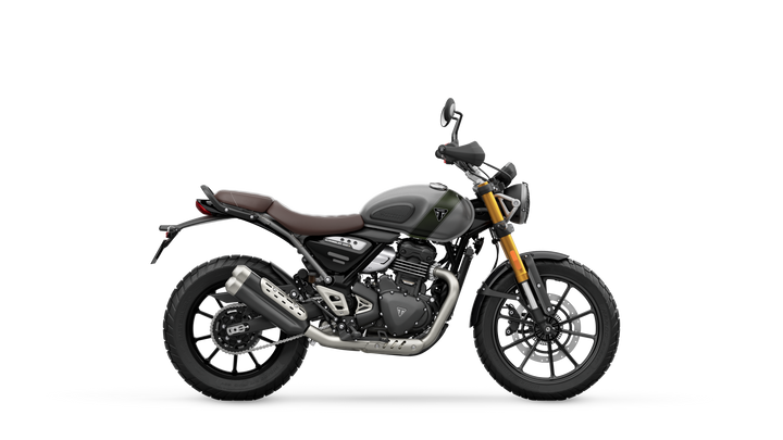 Scrambler 400 2027 Matt Pewter Grey RHS