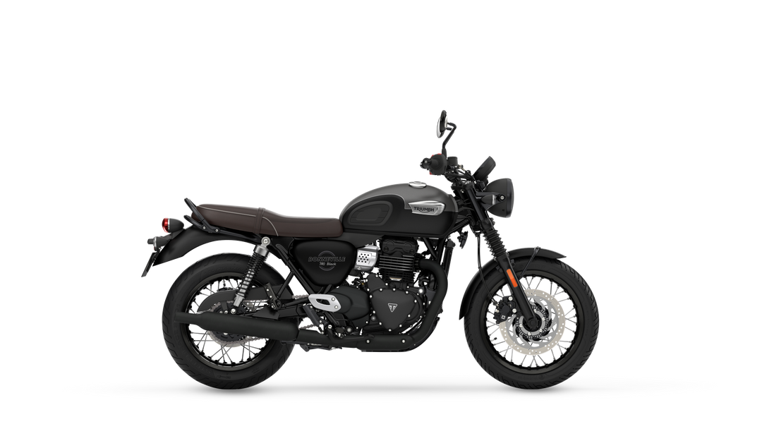 Bonneville T40 2027 Matt Pewter Grey RHS