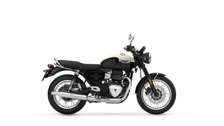 Bonneville T40 2027 Fusion White RHS