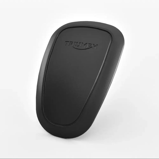 Sort triumph tankbeskytter med slank, konturert design og matt finish for atv-er og utv-er tilhenger bruk