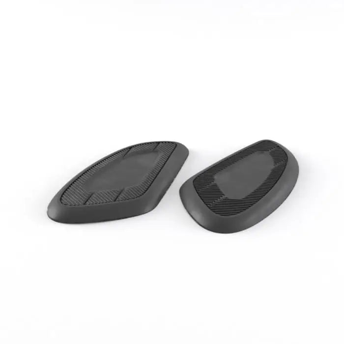 Black gummipads med teksturert gripeflate for triumph tankkneputer til bonneville speedmaster og atv-er og utv-er