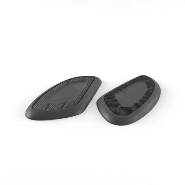 Black gummipads med teksturert gripeflate for triumph tankkneputer til bonneville speedmaster og atv-er og utv-er