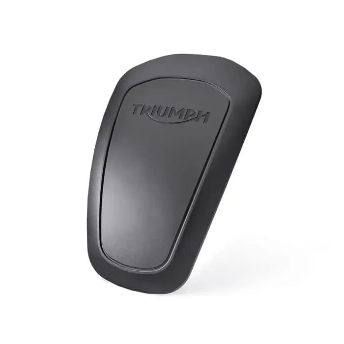 Svart triumph tankpad sete deksel med matt finish og konturert design til Thruxton 400 for atv-er og utv-er
