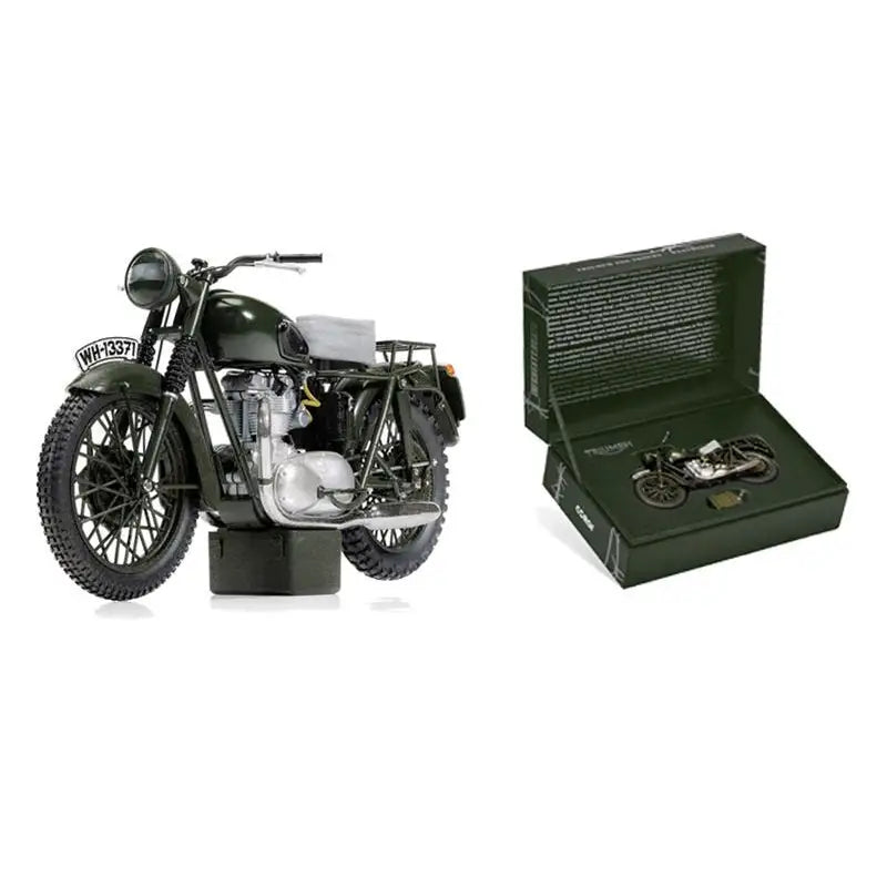 TRIUMPH TR6 THE GREAT ESCAPE SCALE 1:12 - Leks Motor as