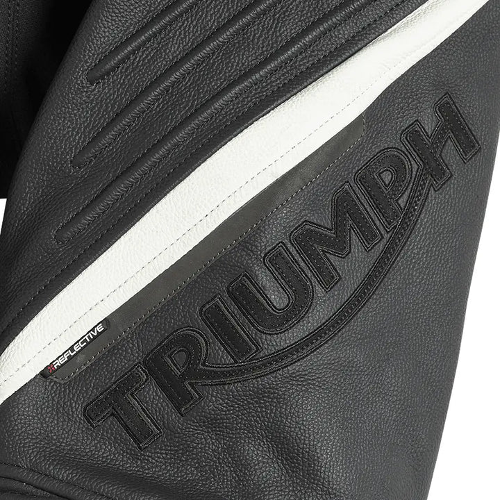Triumph Triple Leather, skinnbukse - Leks Motor as