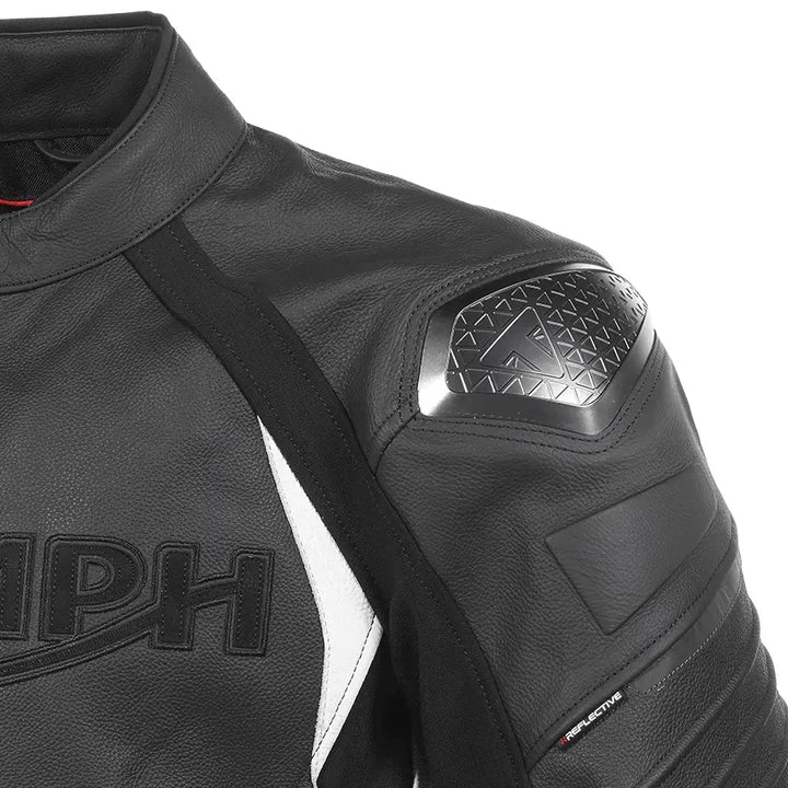 Triumph Triple Leather, skinnjakke - Leks Motor as