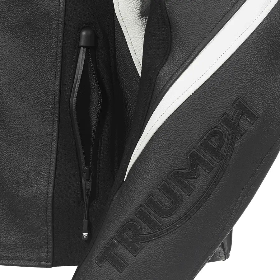 Triumph Triple Leather, skinnjakke - Leks Motor as