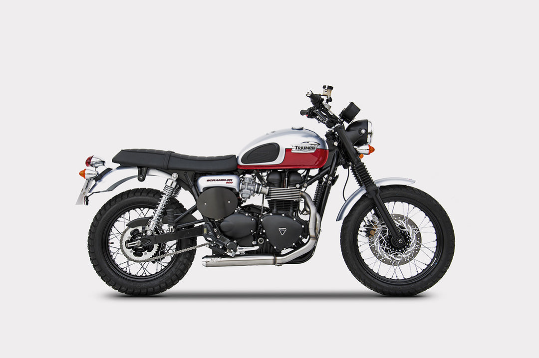Zard CROSS komplett eksosanlegg – Triumph T100 / Thruxton / Scrambler 900