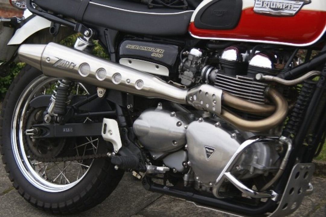 Zard CONICAL komplett eksosanlegg – Triumph Scrambler 900