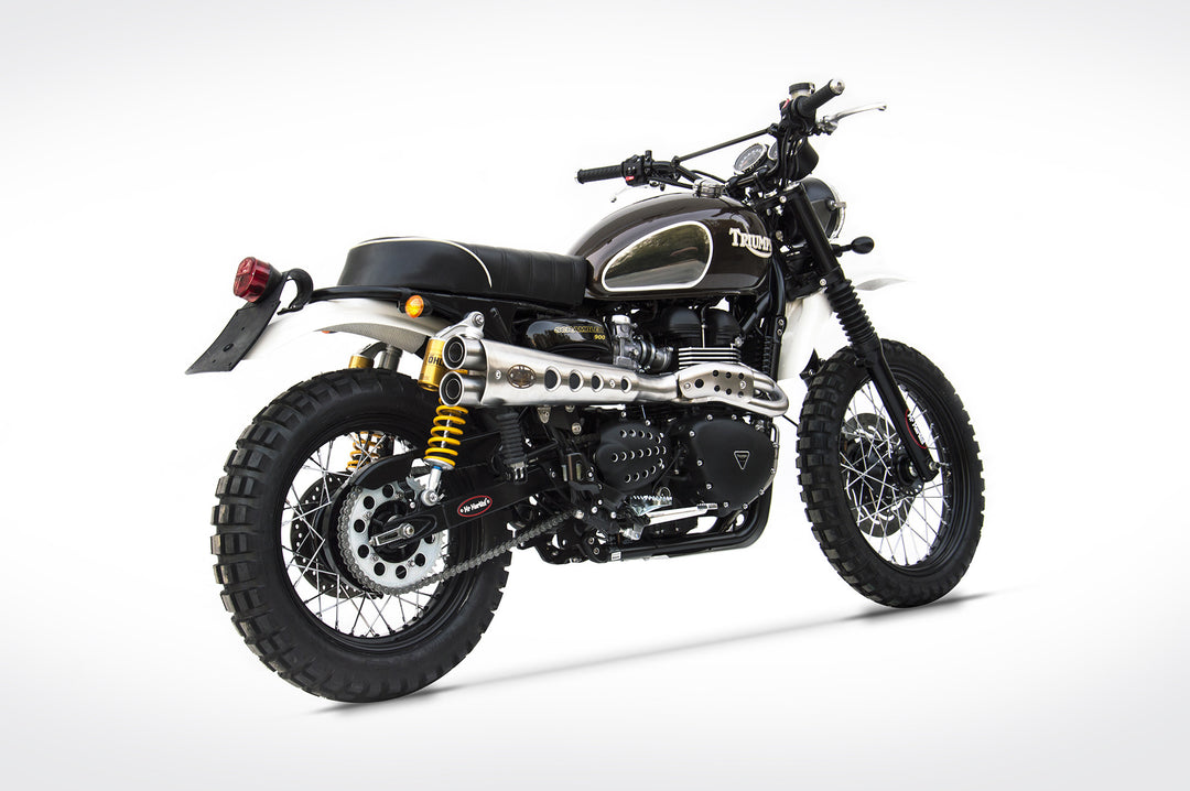 Zard SP komplett eksosanlegg – Triumph Scrambler 900