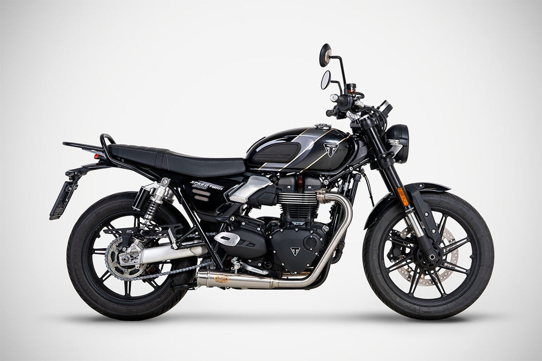 Zard komplett eksosanlegg – Triumph T100 / T120