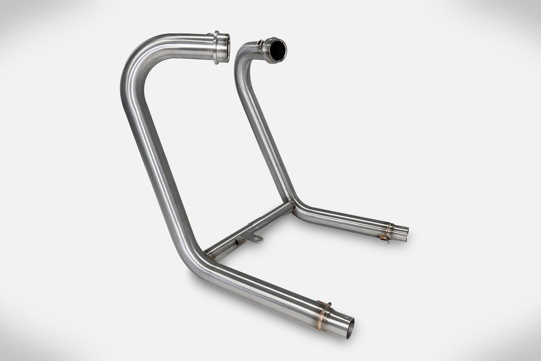 Zard fremre eksosrør – Triumph Bobber