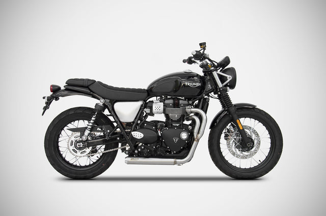 Zard CROSS komplett eksosanlegg – Triumph Street Scrambler / Scrambler 900