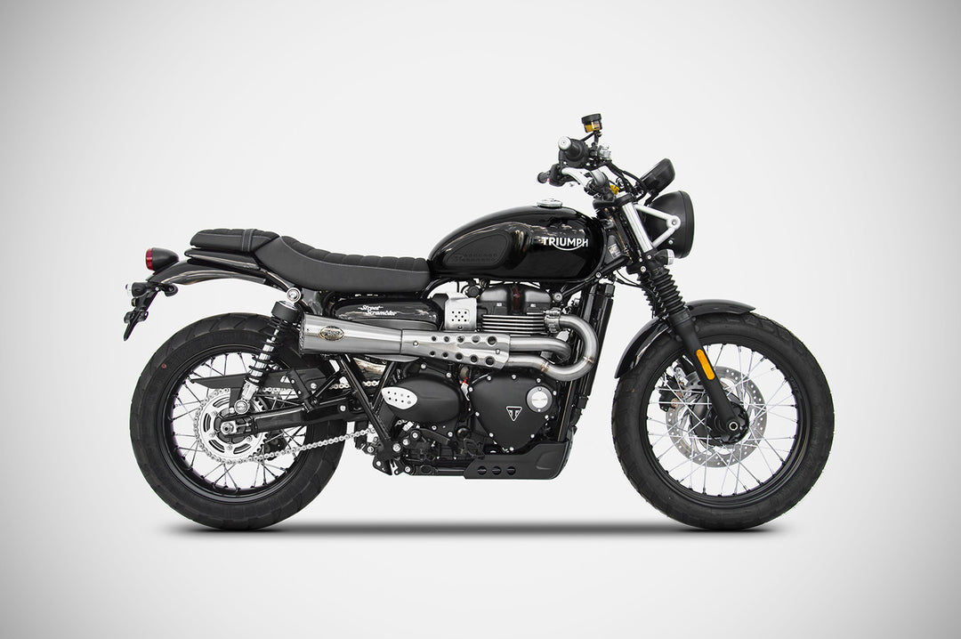 Zard TIGER70 komplett eksosanlegg – Triumph Street Scrambler / Scrambler 900