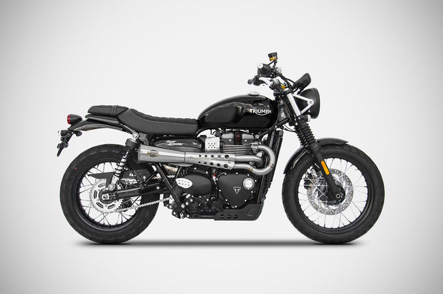 Zard TIGER70 komplett eksosanlegg – Triumph Street Scrambler / Scrambler 900