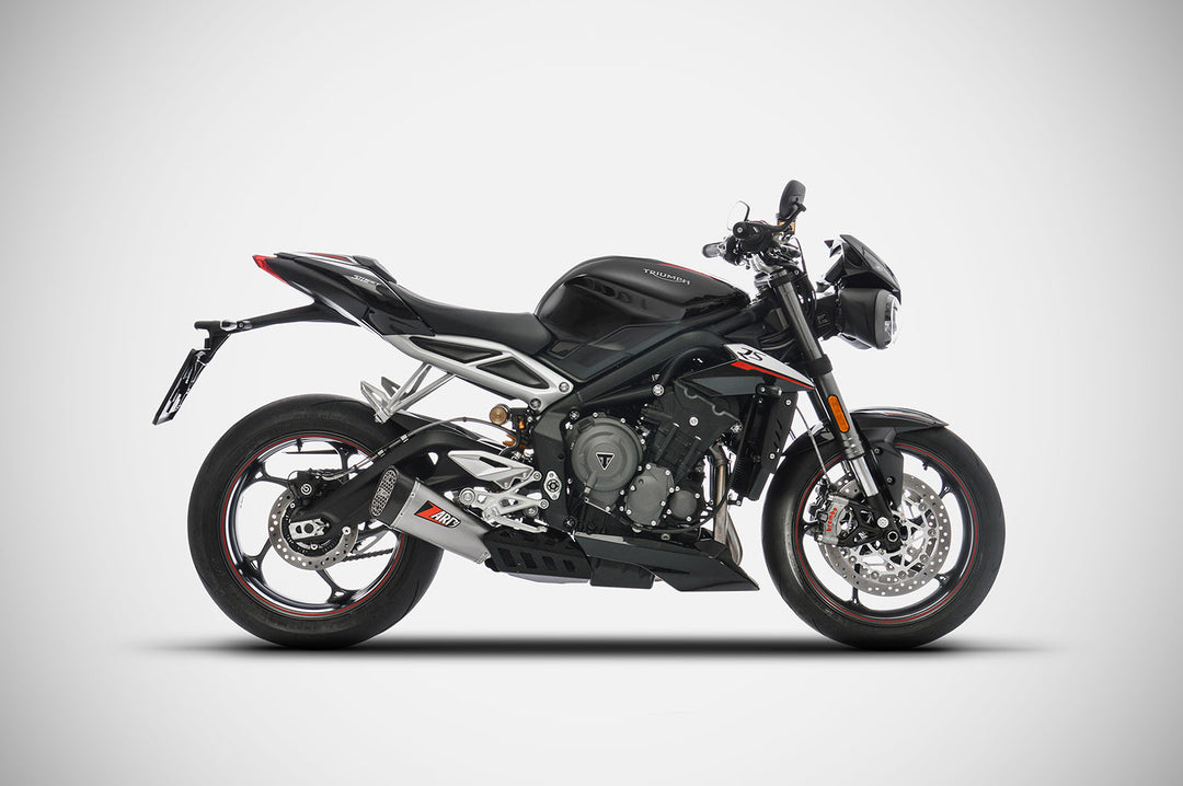 Zard SHORT slip-on – Triumph Street Triple