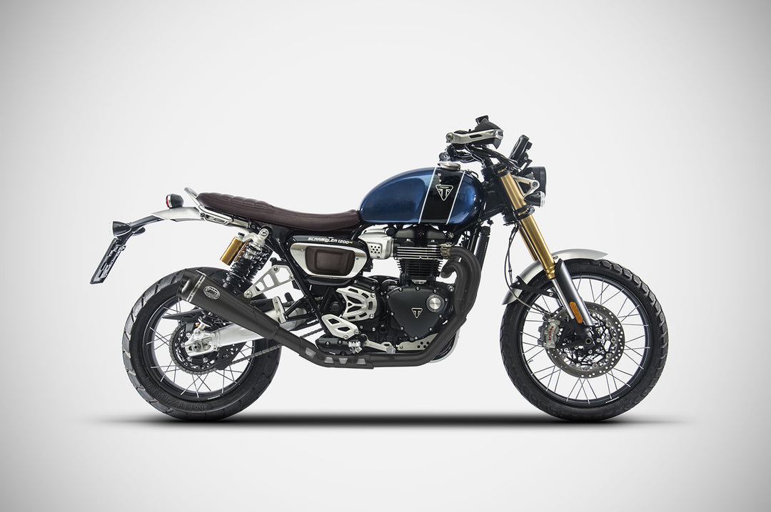 Zard komplett eksosanlegg – Triumph Scrambler 1200