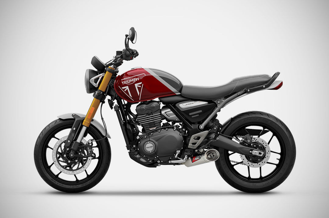 Zard komplett eksosanlegg – Triumph Scrambler 400 X / Speed 400