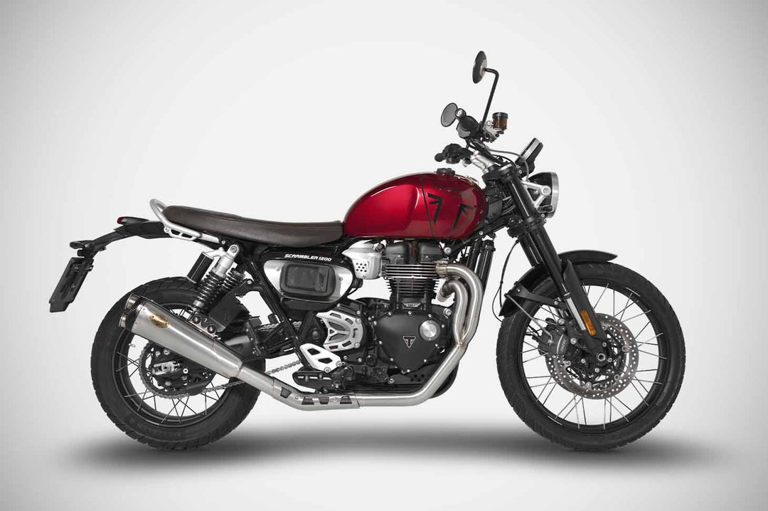 Zard komplett eksosanlegg – Triumph Scrambler 1200