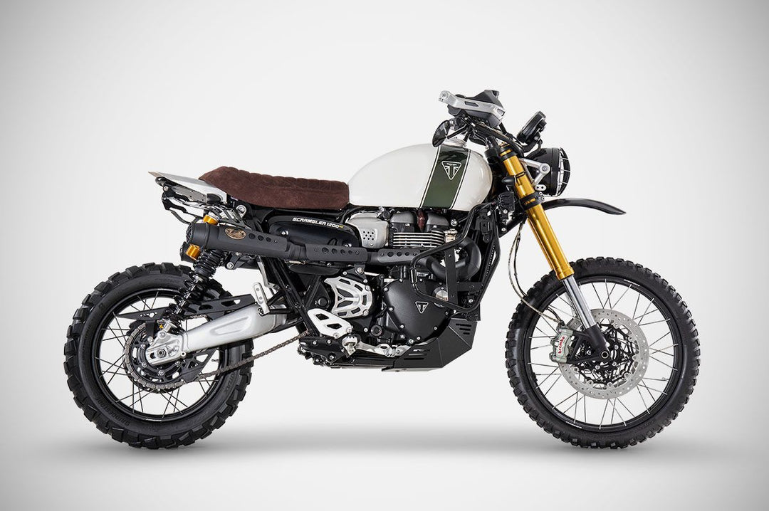 Zard komplett eksosanlegg – Triumph Scrambler 1200